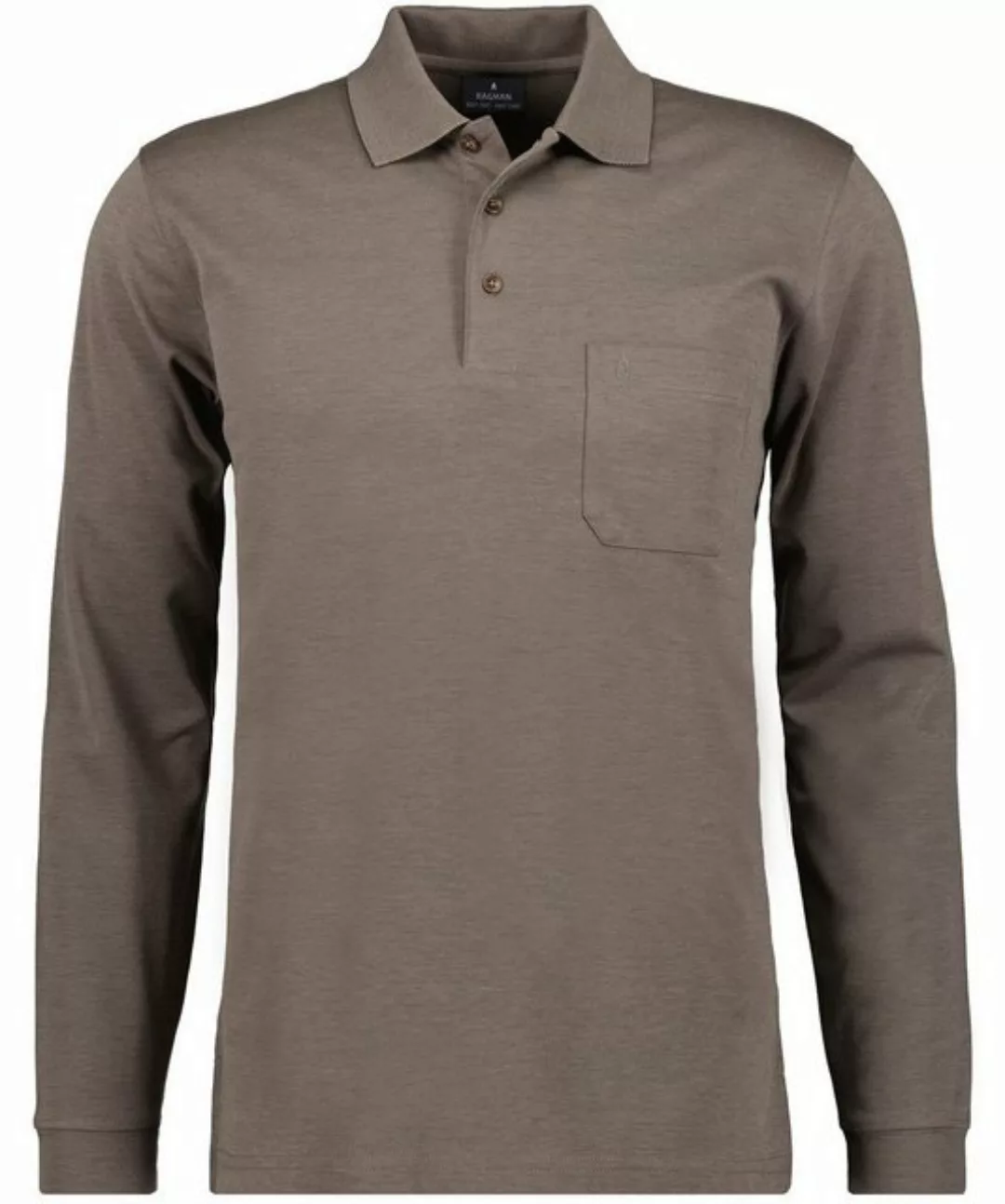 RAGMAN Langarm-Poloshirt 540291 günstig online kaufen