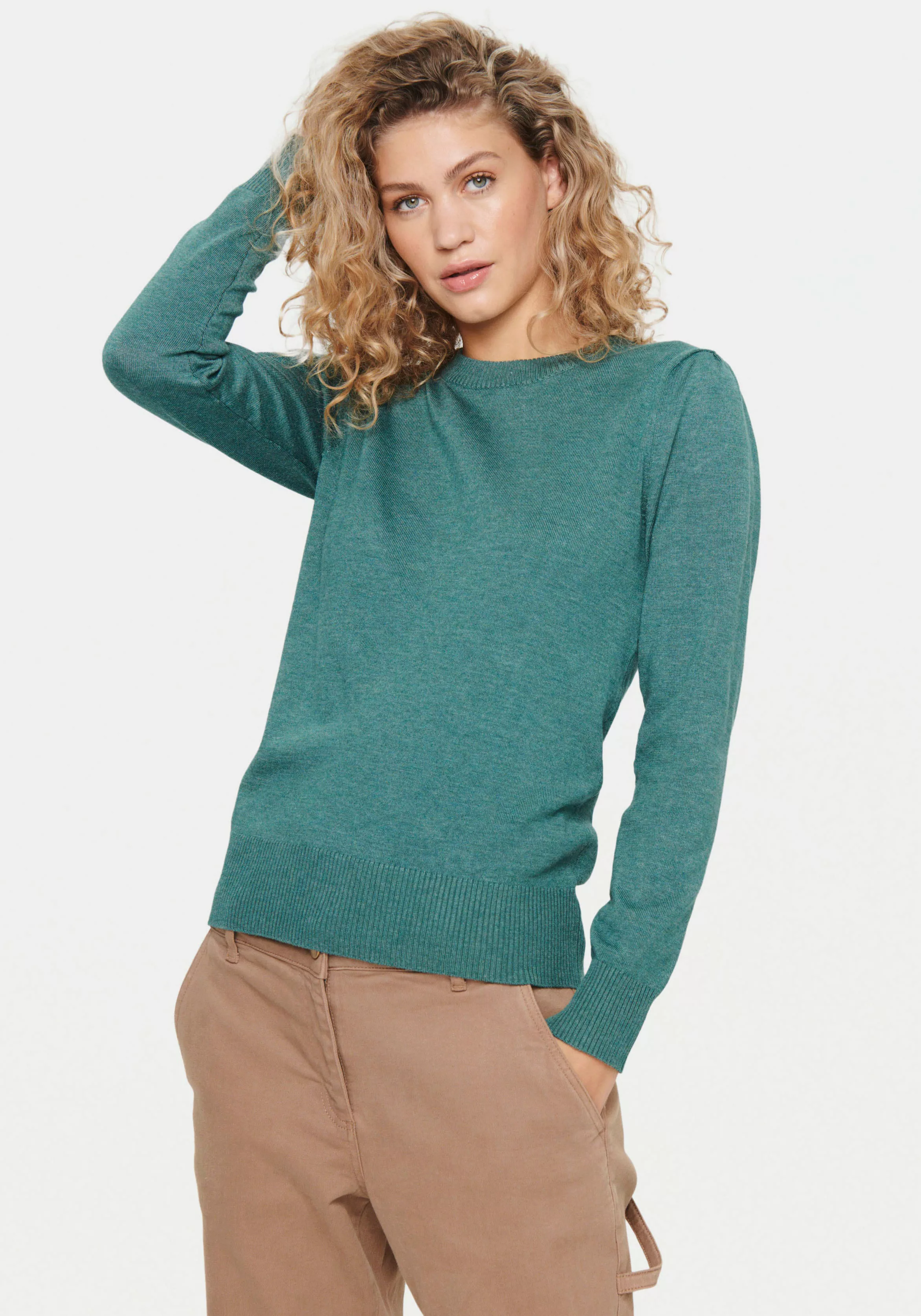 Saint Tropez Strickpullover "MilaSZ Pullover" günstig online kaufen