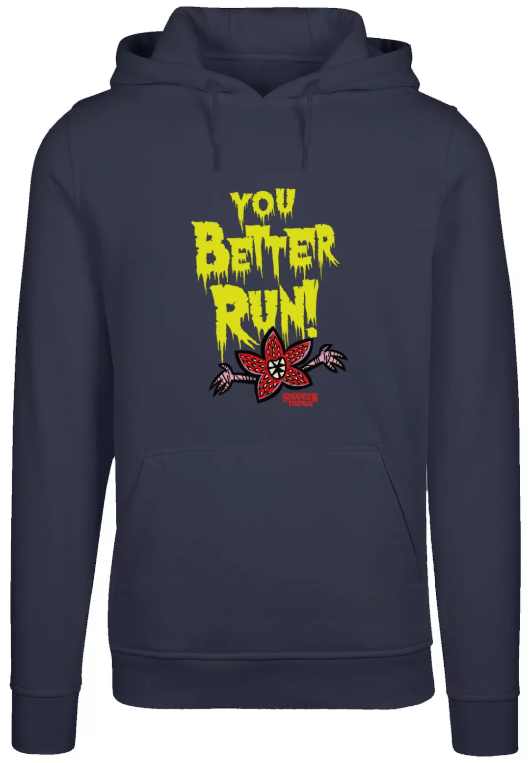 F4NT4STIC Kapuzenpullover "Stranger Things You Better Run Netflix TV Series günstig online kaufen