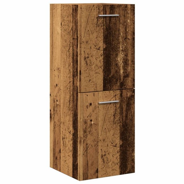 vidaXL Schrankmodule Bad-Hängeschrank Altholz-Optik 30x30x80 cm Holzwerksto günstig online kaufen