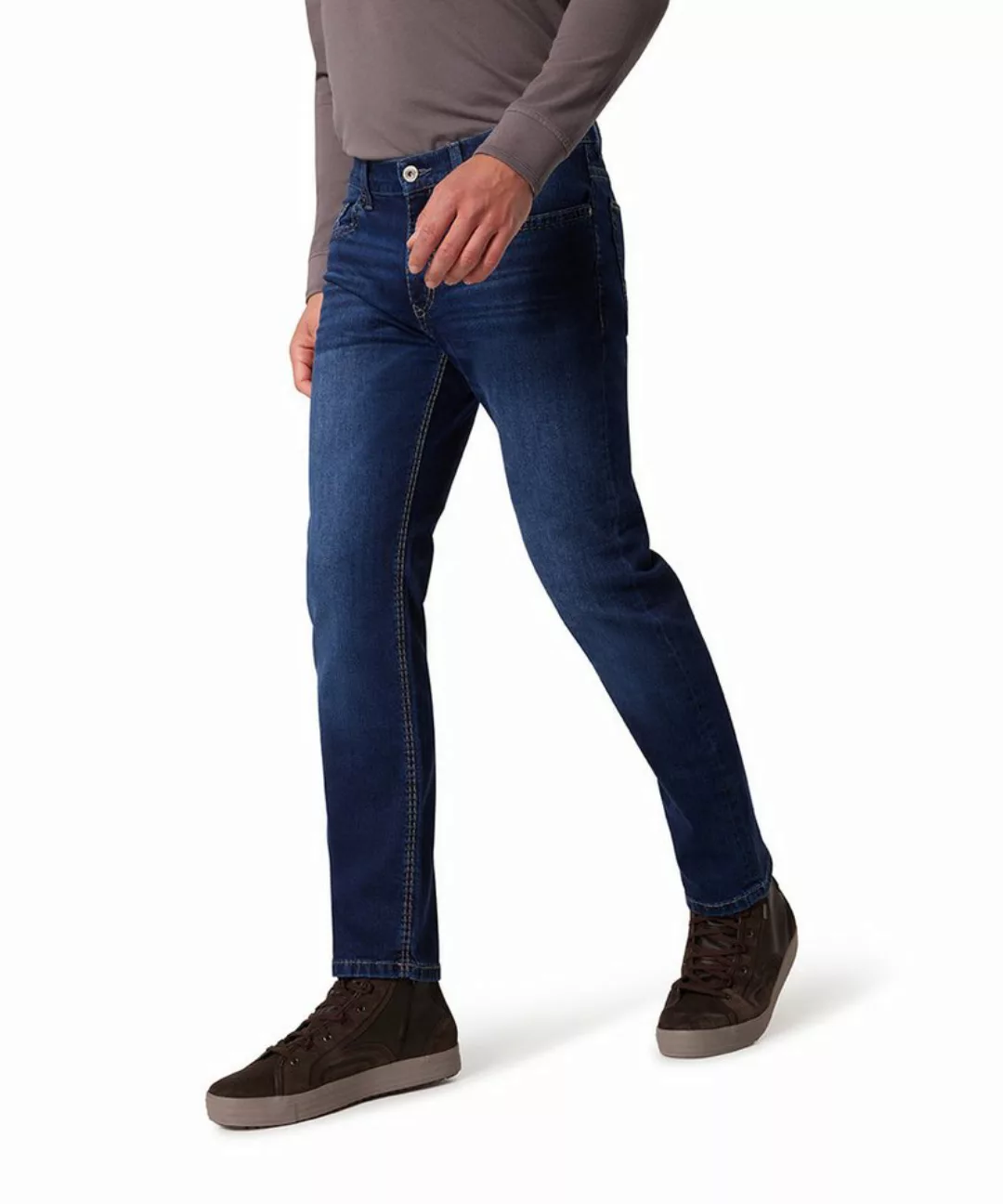 Pioneer Authentic Jeans Straight-Jeans Rando Dicke Nähte günstig online kaufen