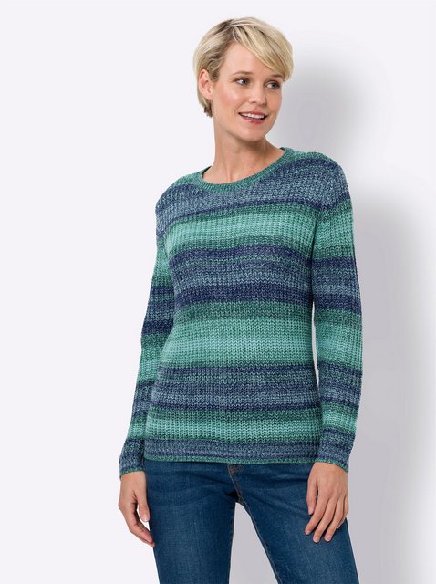 Sieh an! Strickpullover Rundhalspullover günstig online kaufen