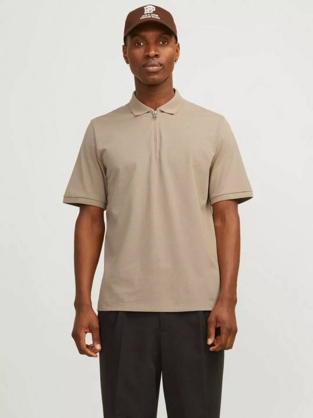 Jack & Jones Poloshirt JJEMAC ZIP SS POLO SN günstig online kaufen