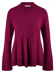 Rundhals-Pullover Peter Hahn pink günstig online kaufen