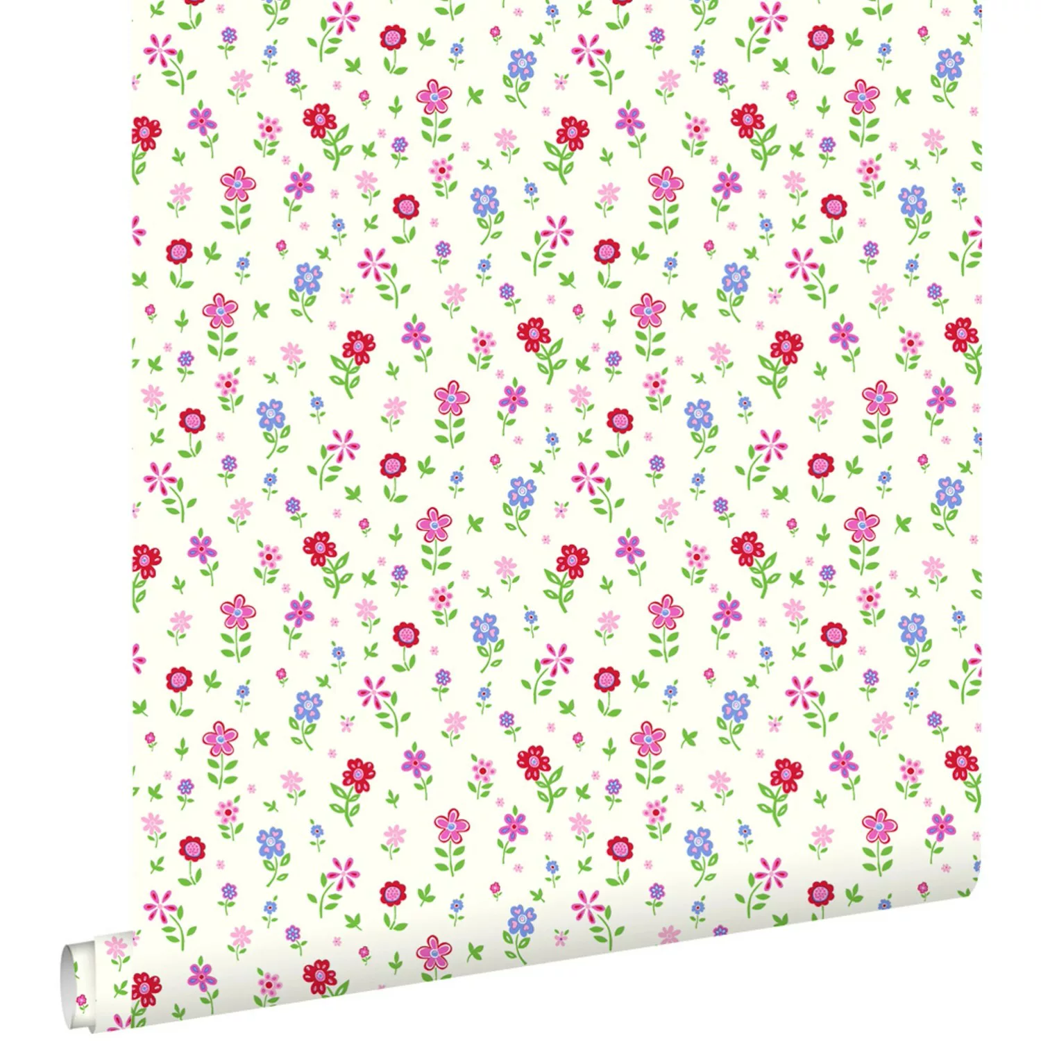 ESTAhome Tapete Blumen Multicolor 53 cm x 10,05 m 137319 günstig online kaufen