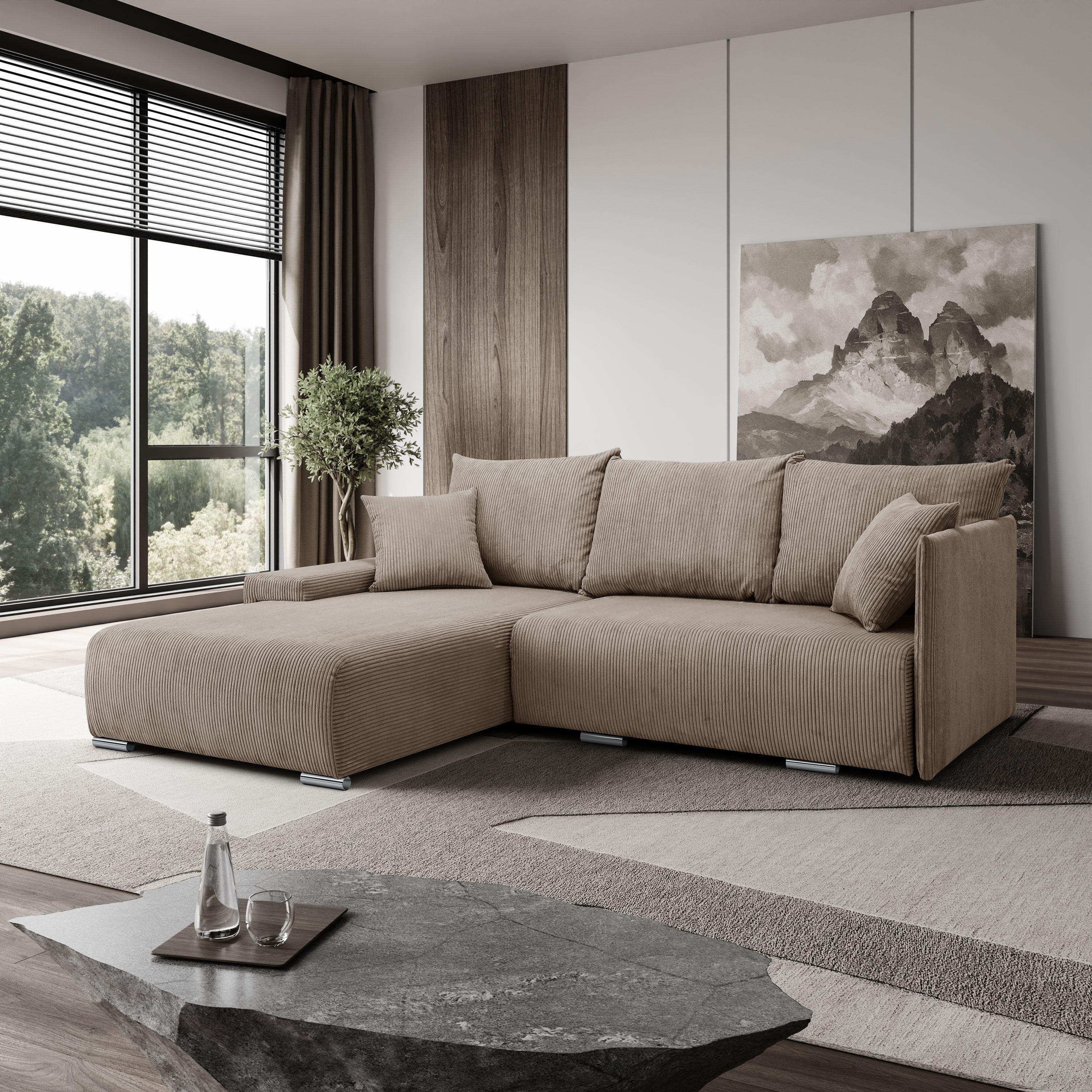 Kaiser Möbel Ecksofa Sofa L form, günstig online kaufen