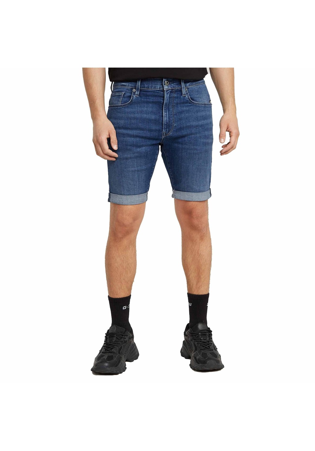 G-STAR Shorts "Jeans 3301 Slim Short Elto Stretch" günstig online kaufen