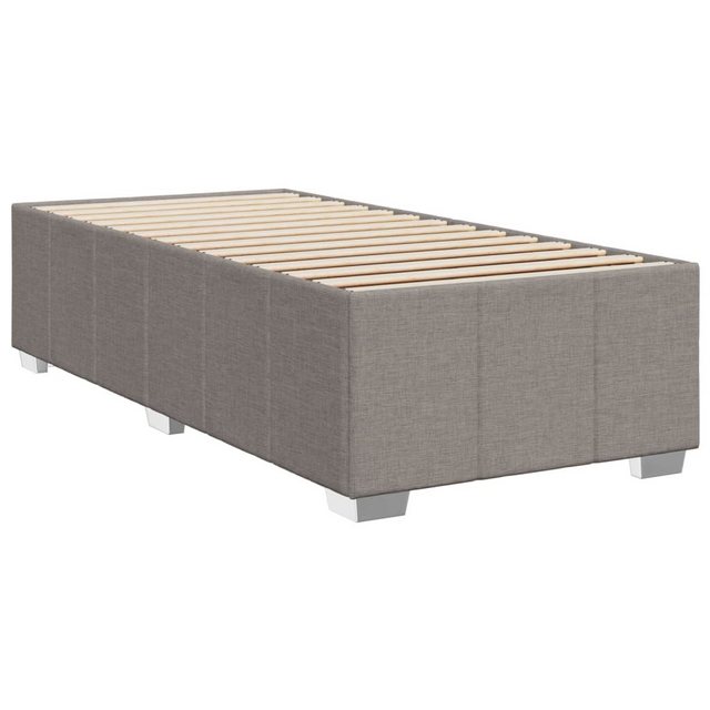 vidaXL Bett Bettgestell Taupe 80x200 cm Stoff günstig online kaufen