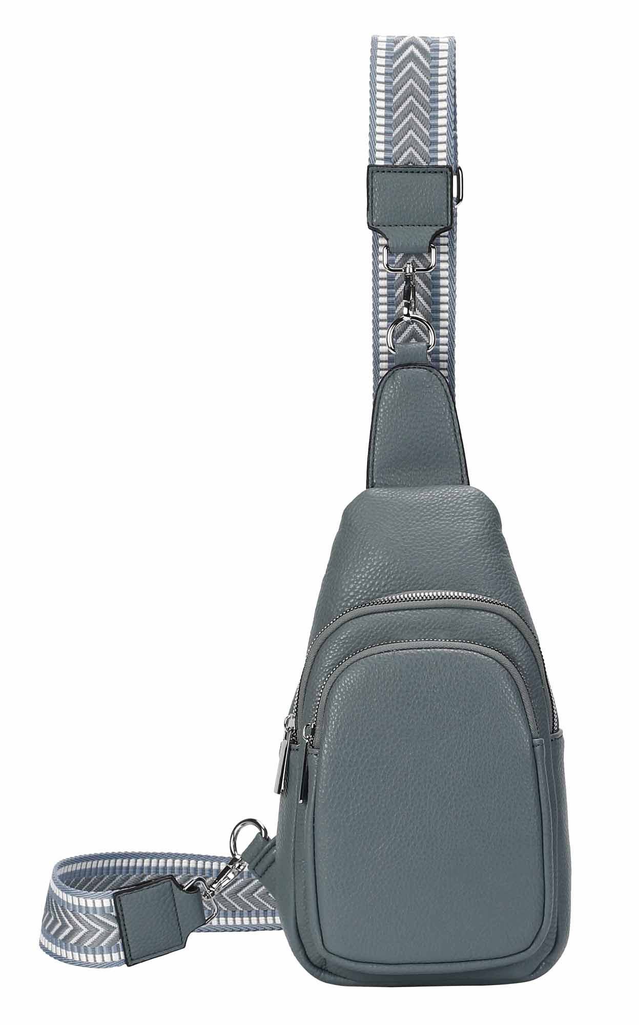 ITALYSHOP24 Schultertasche Unisex Sling-Tasche Bodybag Crossbody günstig online kaufen