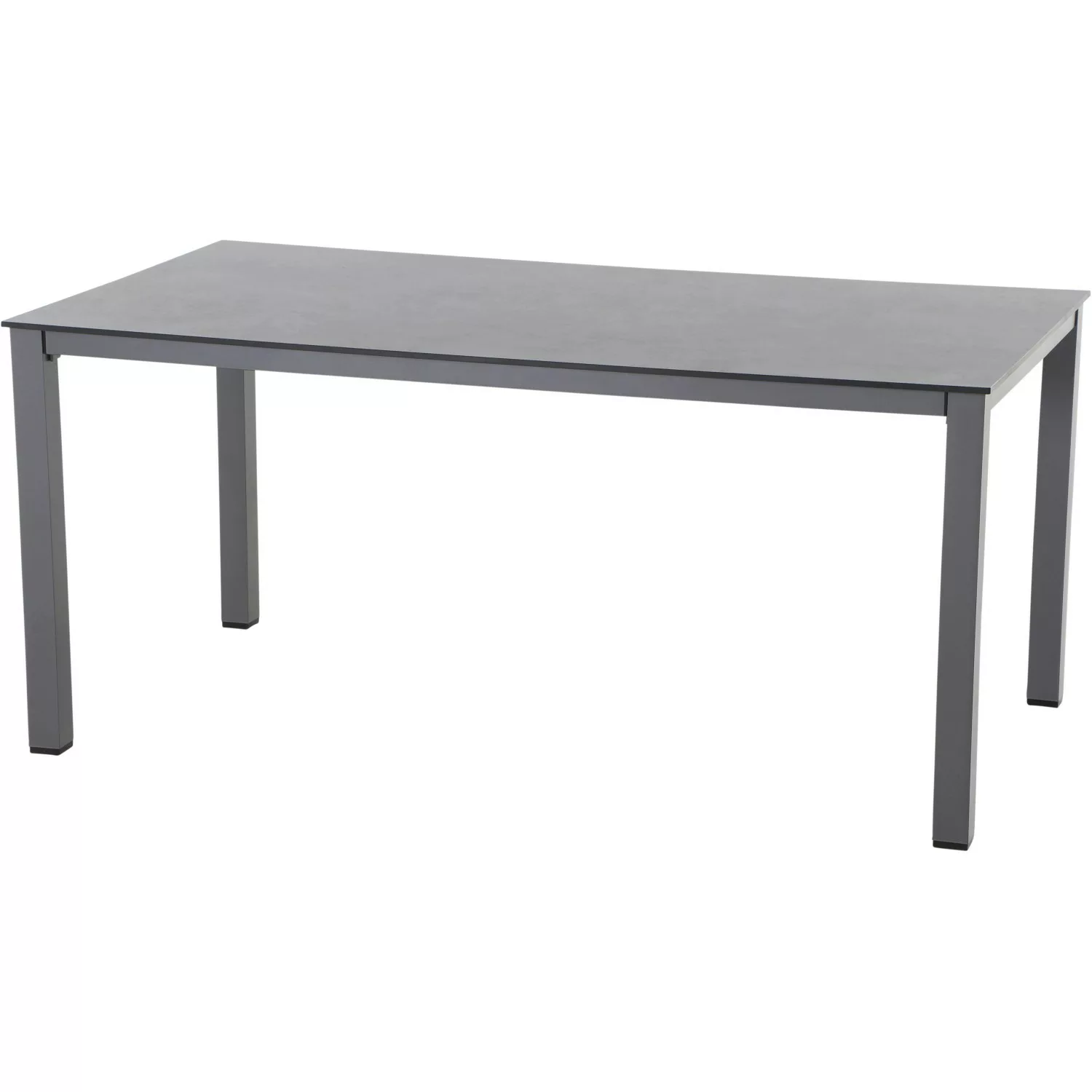 Siena Garden Lofttisch Sola Stahl 160 cm x 90 cm Silber günstig online kaufen