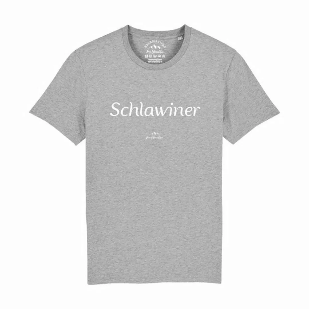 Bavariashop T-Shirt Herren T-Shirt "Schlawiner günstig online kaufen