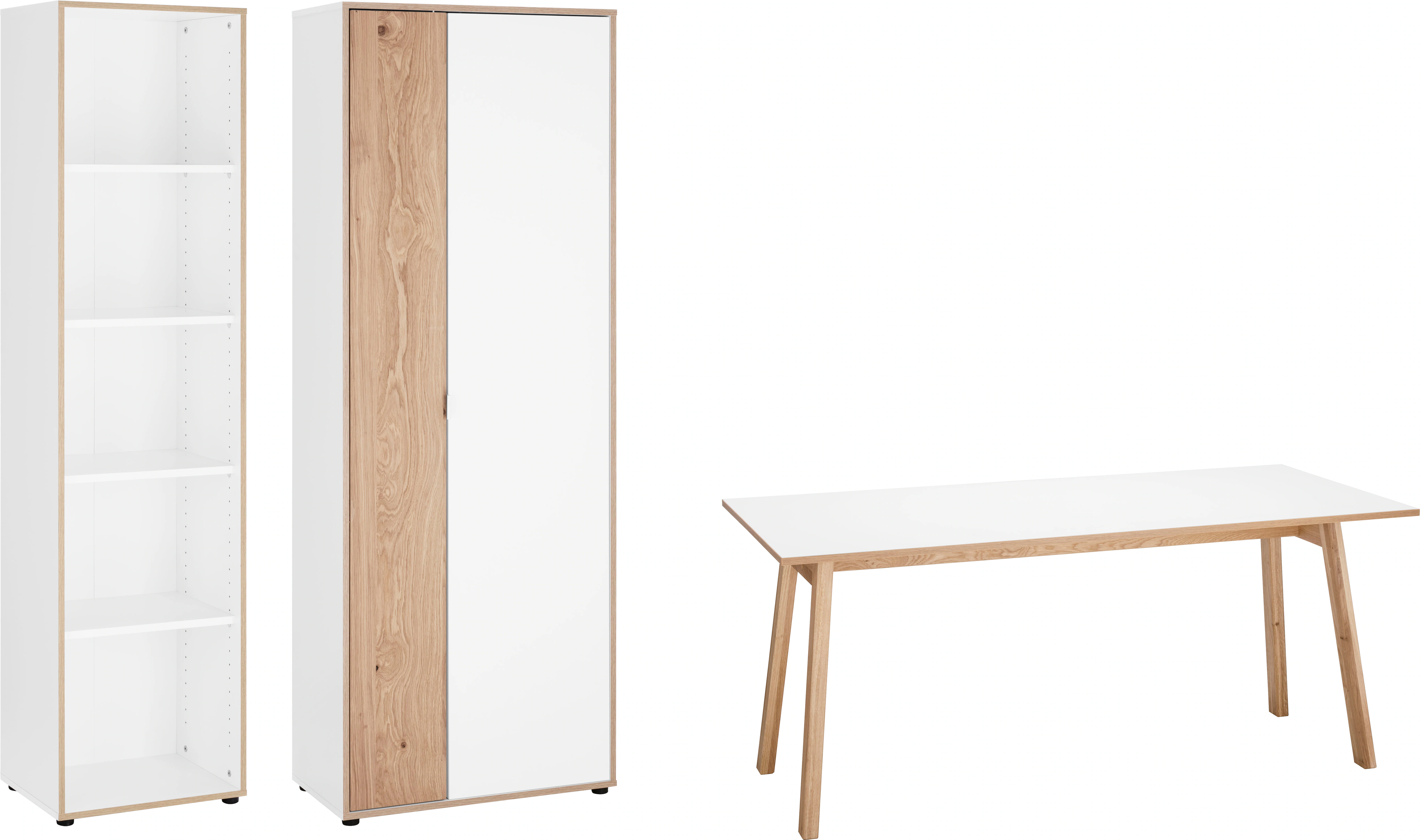 VOGL Möbelfabrik Büromöbel-Set "Trelle", (Set, 3 tlg.) günstig online kaufen