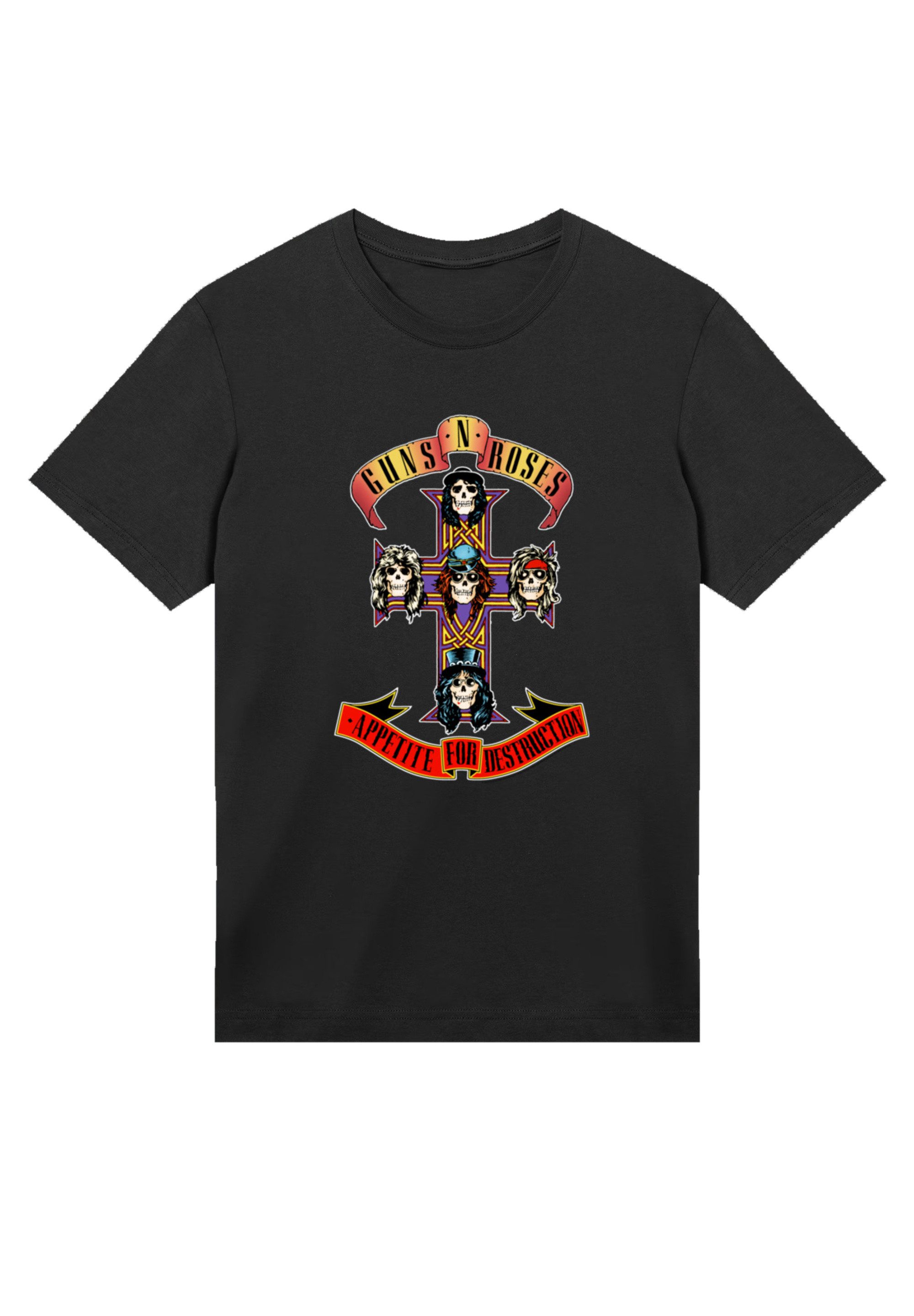 F4NT4STIC T-Shirt "Guns n Roses Appetite For Destruction", Premium Qualität günstig online kaufen