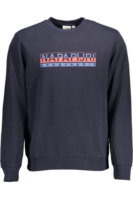 Napapijri Sweatshirt Herren-Sweatshirt Blau: Langarm günstig online kaufen