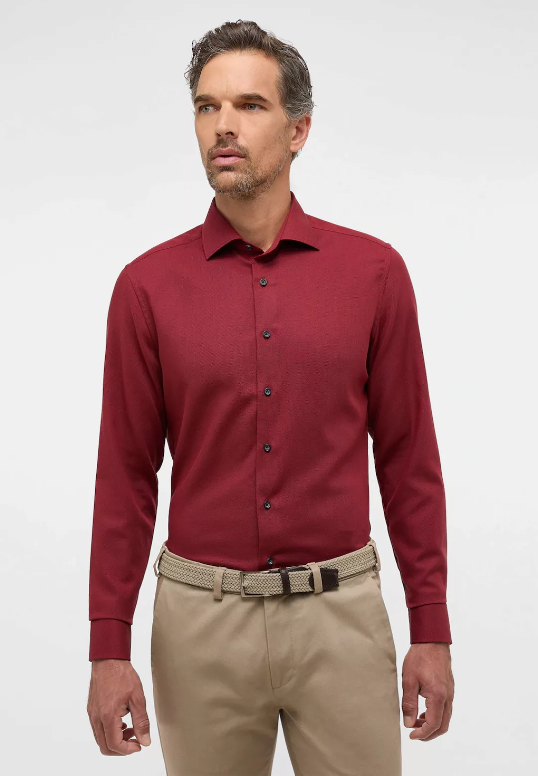 Eterna Langarmhemd "SLIM FIT", NON IRON (bügelfrei) günstig online kaufen