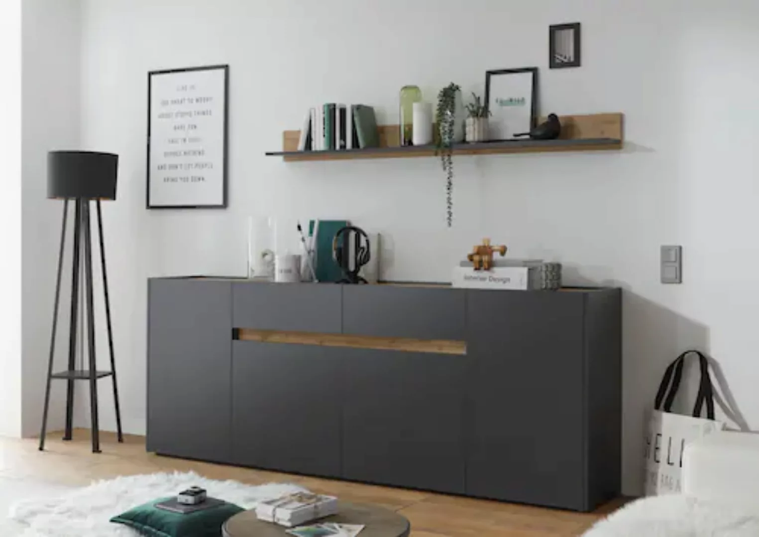 INOSIGN Sideboard "City/Giron", Breite ca, 224 cm günstig online kaufen