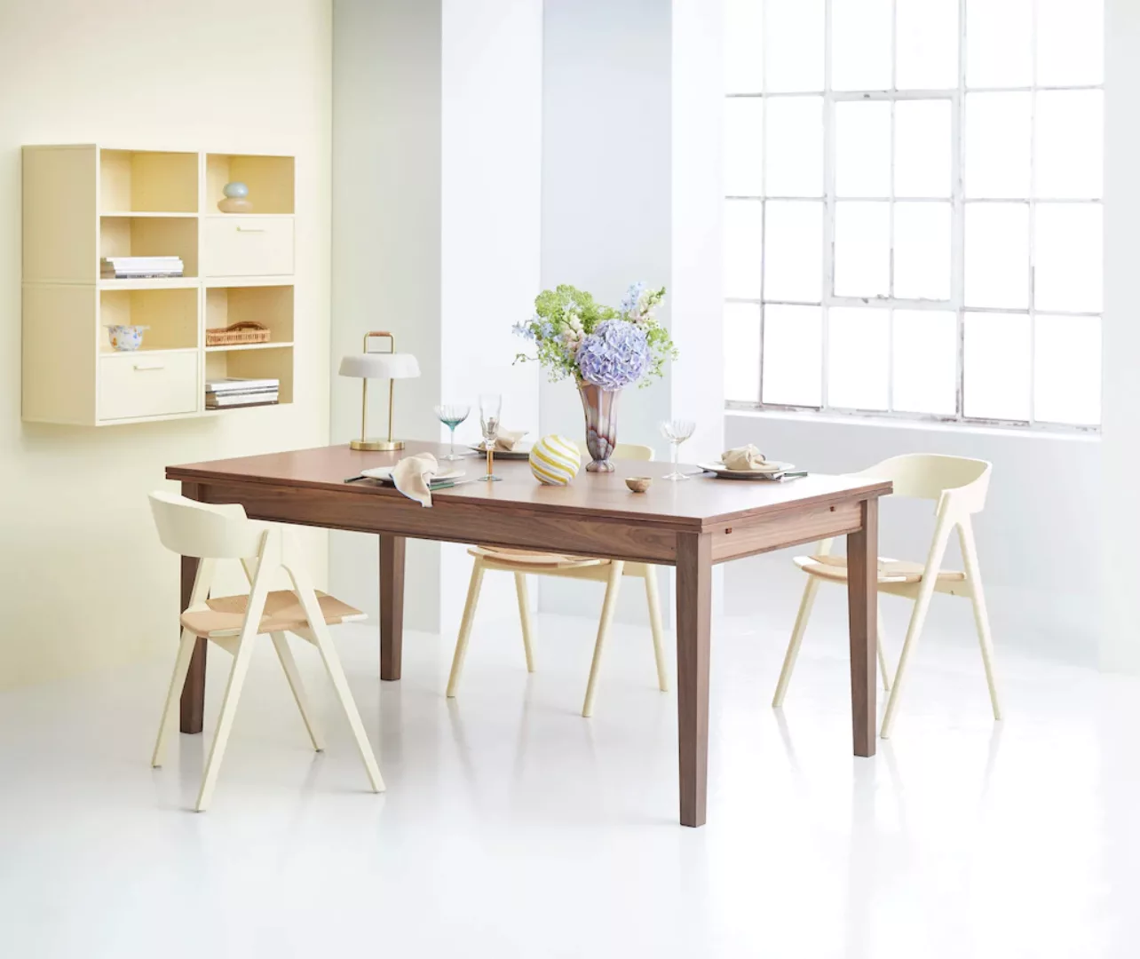 Hammel Furniture Esstisch "Basic Sami, schnell innenliegende Einlegeplatten günstig online kaufen