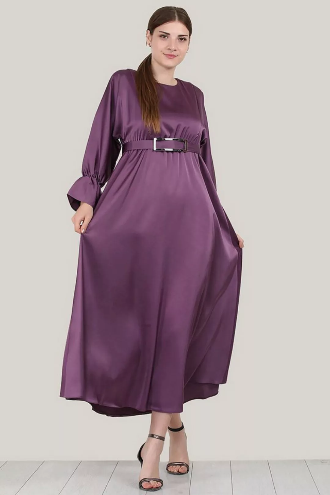 Modabout Maxikleid Langes Kleider Abaya Hijab Kleid Damen - NELB0007D7291MO günstig online kaufen