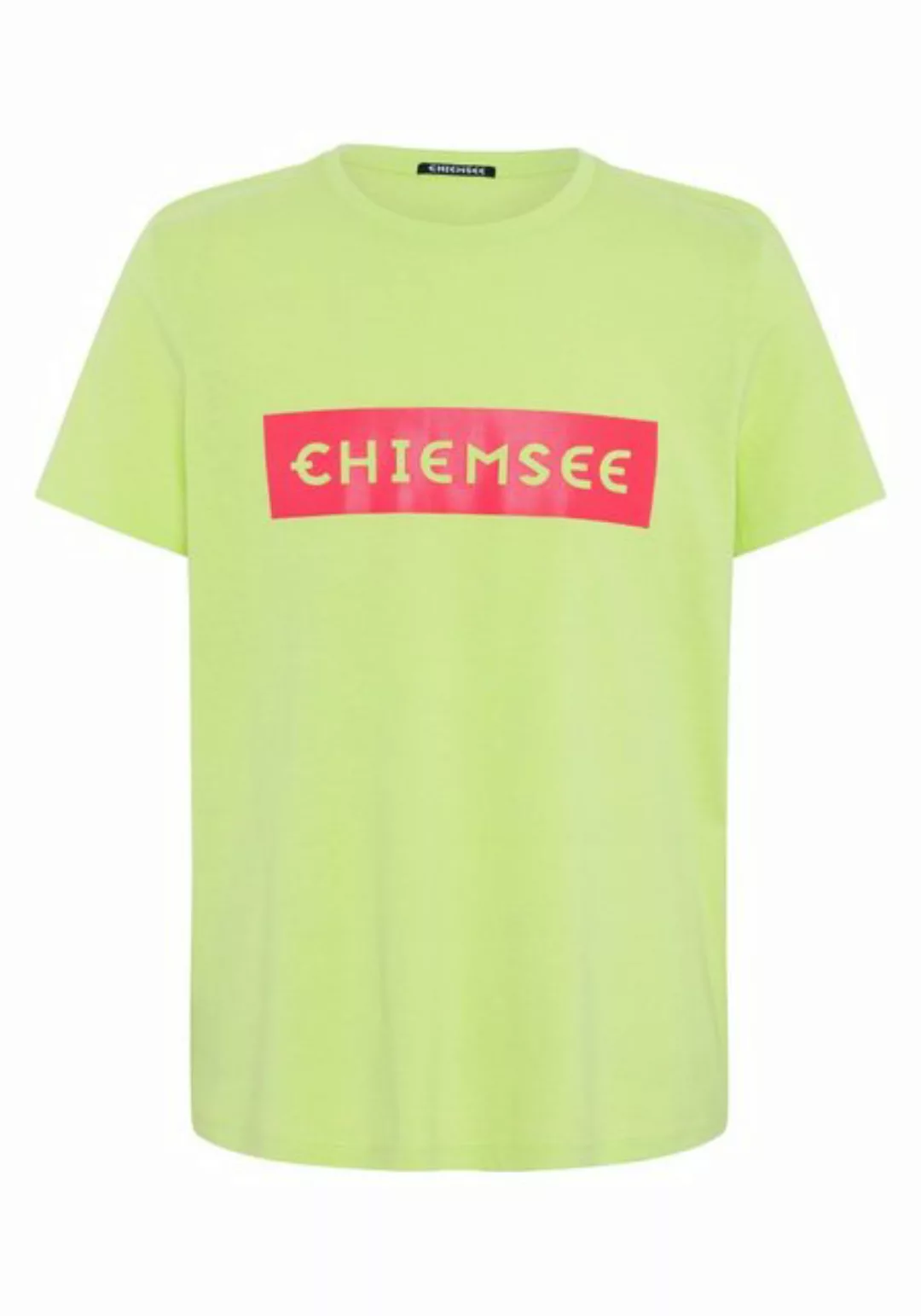 Chiemsee Print-Shirt T-Shirt mit plakativem Markenschriftzug 1 günstig online kaufen