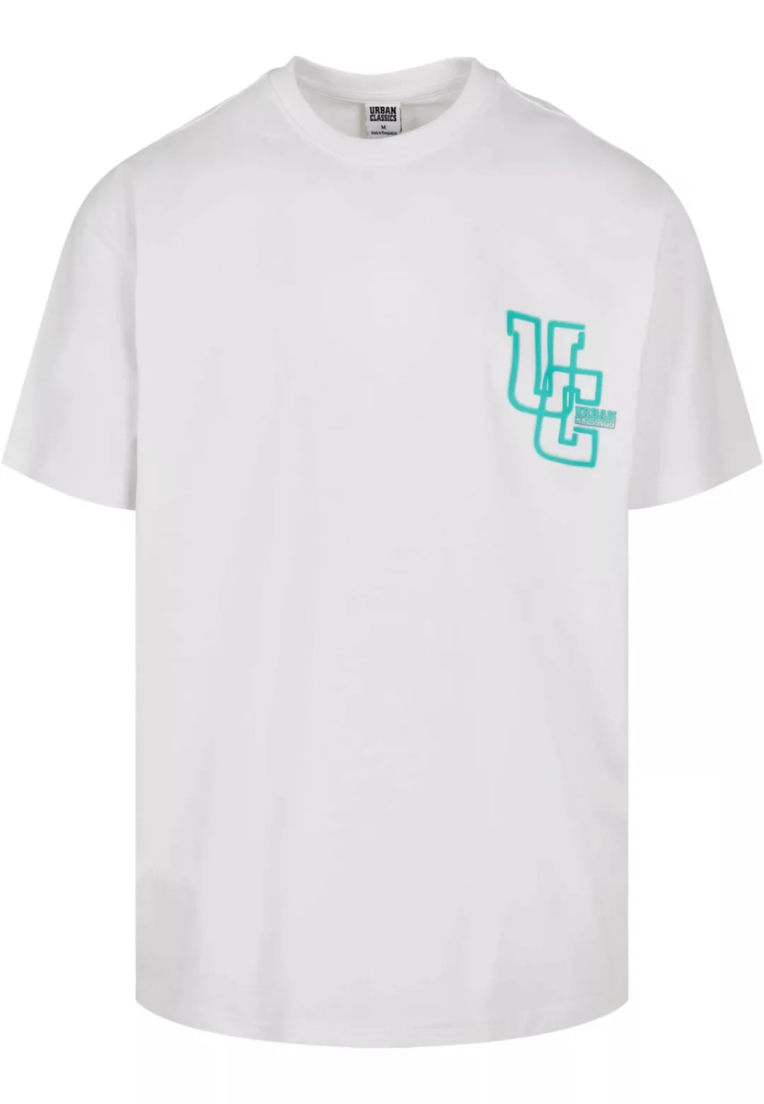 URBAN CLASSICS T-Shirt "Urban Classics Herren Glow Logo Tee" günstig online kaufen