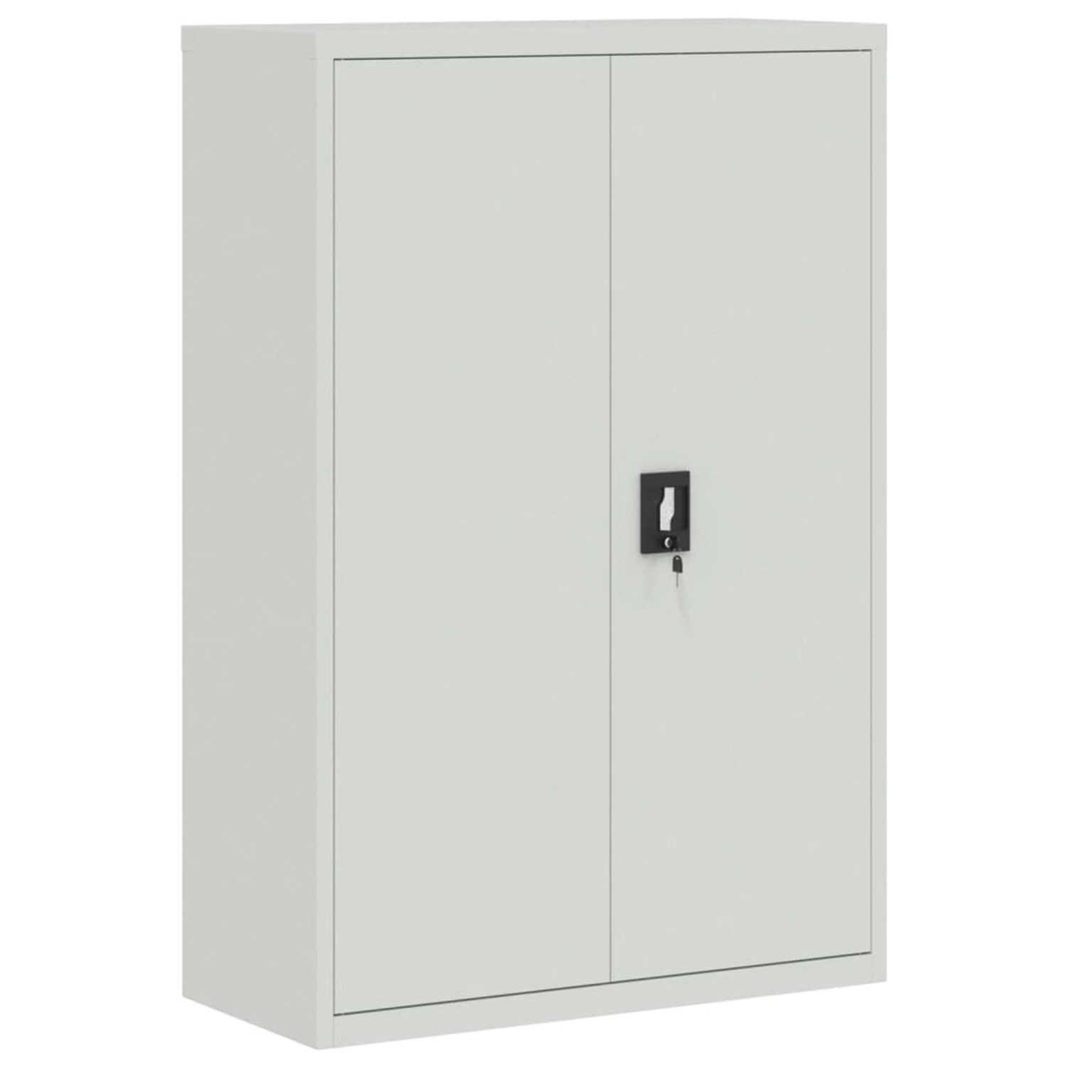 vidaXL Aktenschrank Aktenschrank 9040140 cm Stahl Grau günstig online kaufen