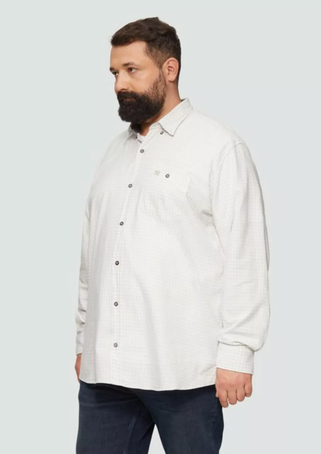 s.Oliver Langarmhemd Regular Fit: Kariertes Hemd mit Button-Down-Kragen Art günstig online kaufen