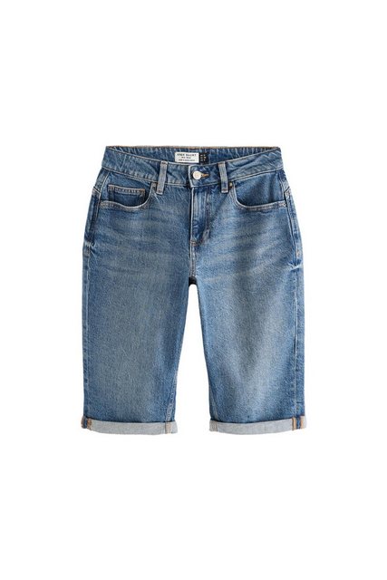 Next Shorts Knielange Sanduhr Denim-Bermudashorts, Kurzgröße (1-tlg) günstig online kaufen