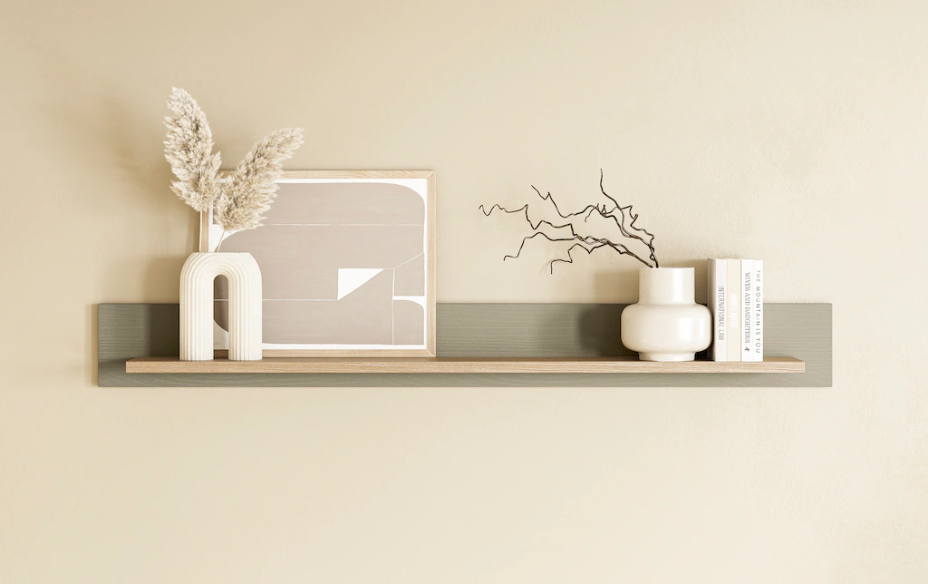 Home affaire Wandboard "Stranda, Wandregal im Scandi-Style, Wandhalter mit günstig online kaufen