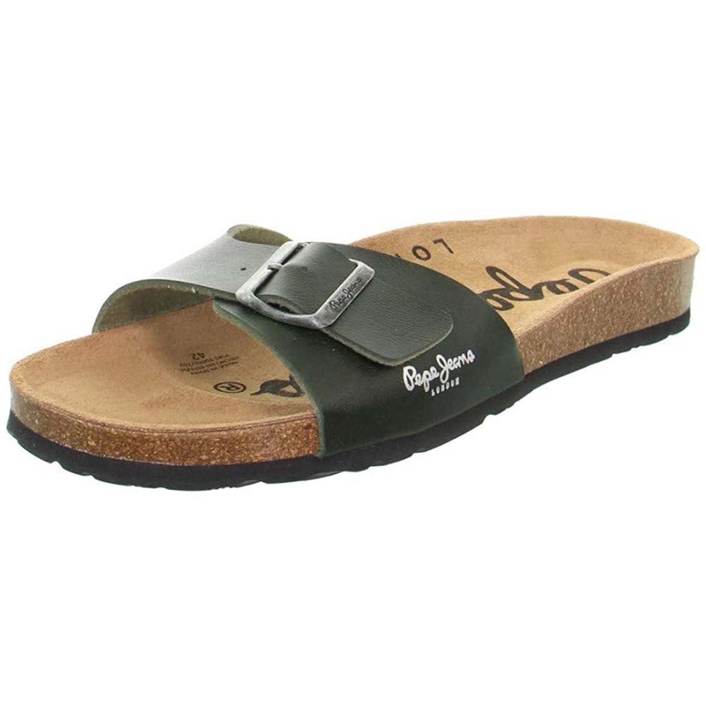 Pepe Jeans Bio Basic Mfr Sandalen EU 41 Khaki Green günstig online kaufen