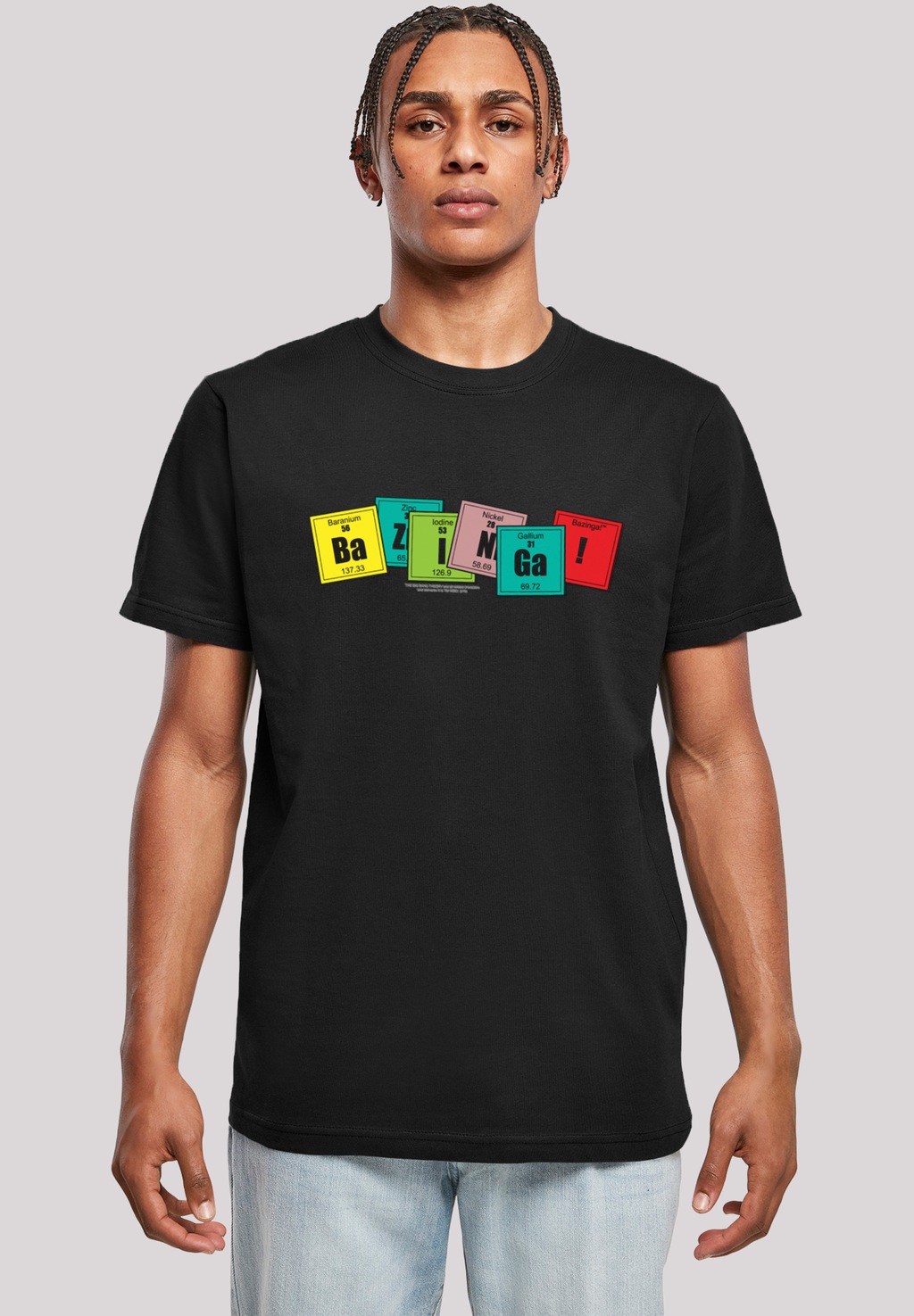 F4NT4STIC T-Shirt "Big Bang Theory Bazinga", Herren,Premium Merch,Regular-F günstig online kaufen