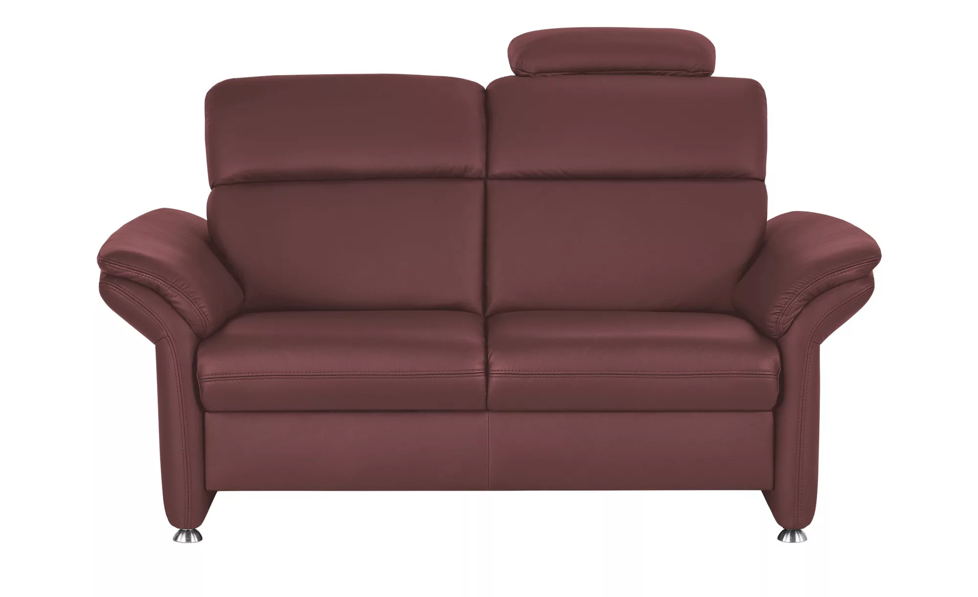 meinSofa Ledersofa - lila/violett - 170 cm - 94 cm - 92 cm - Polstermöbel > günstig online kaufen