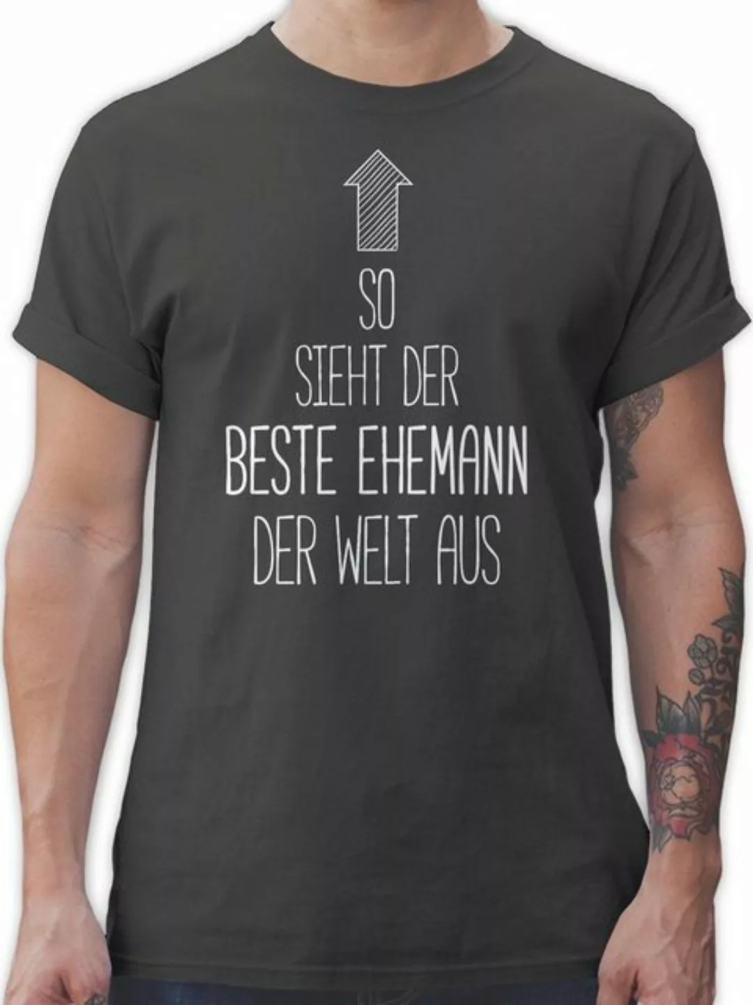 Shirtracer T-Shirt So sieht der beste Ehemann der Welt aus Herren & Männer günstig online kaufen