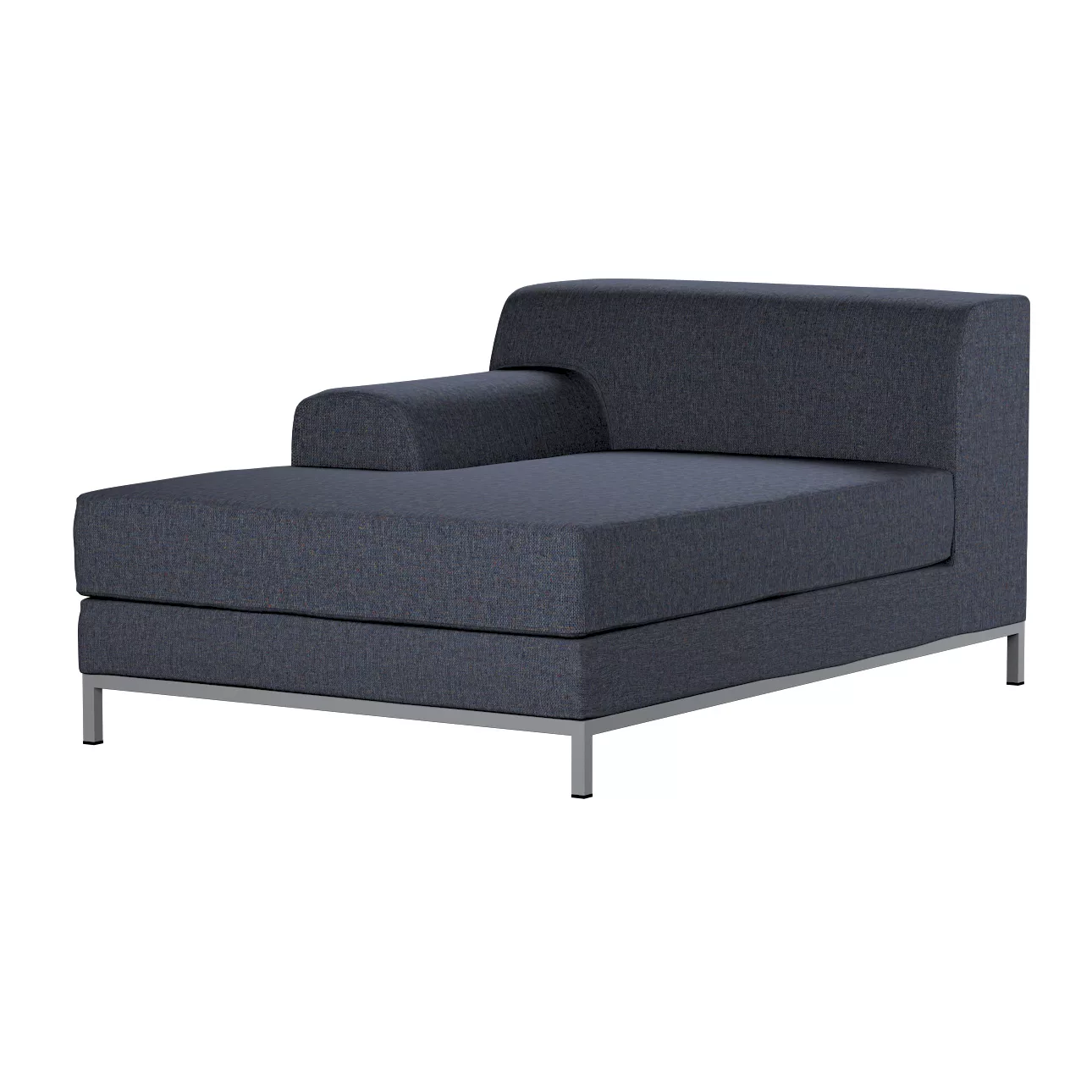 Bezug für Kramfors Sofa Recamiere links, dunkelblau, Bezug für Recamiere li günstig online kaufen