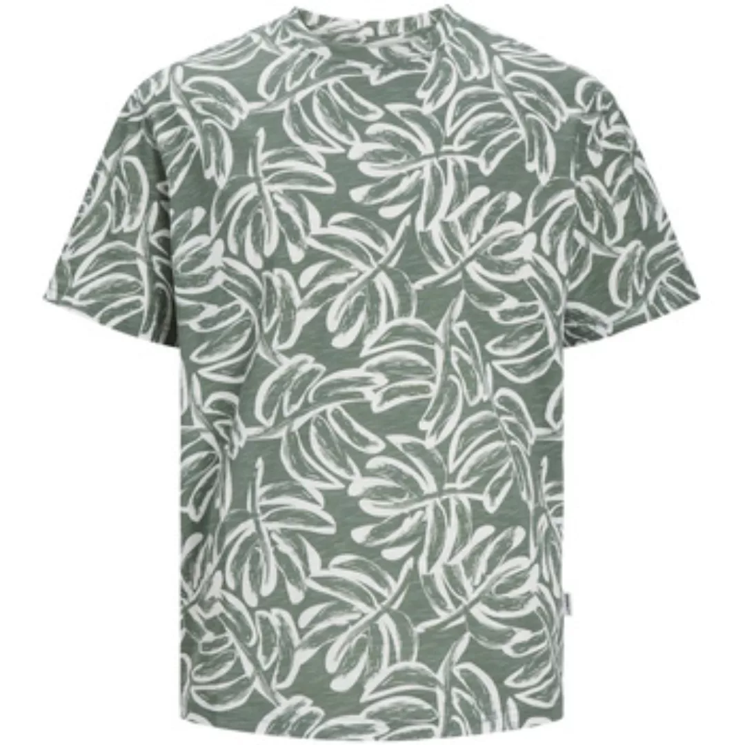 Jack & Jones Kurzarmshirt JORLAFAYETTE AOP TEE SS CREW NECK L günstig online kaufen