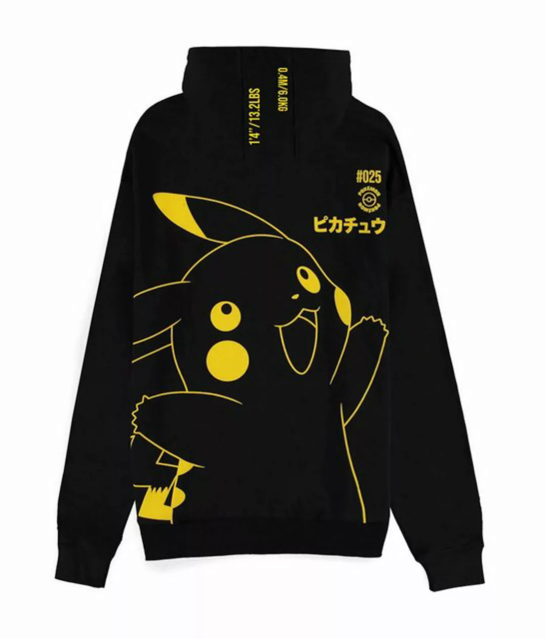 POKÉMON Kapuzensweatshirt Pikachu Outline Hoodie günstig online kaufen