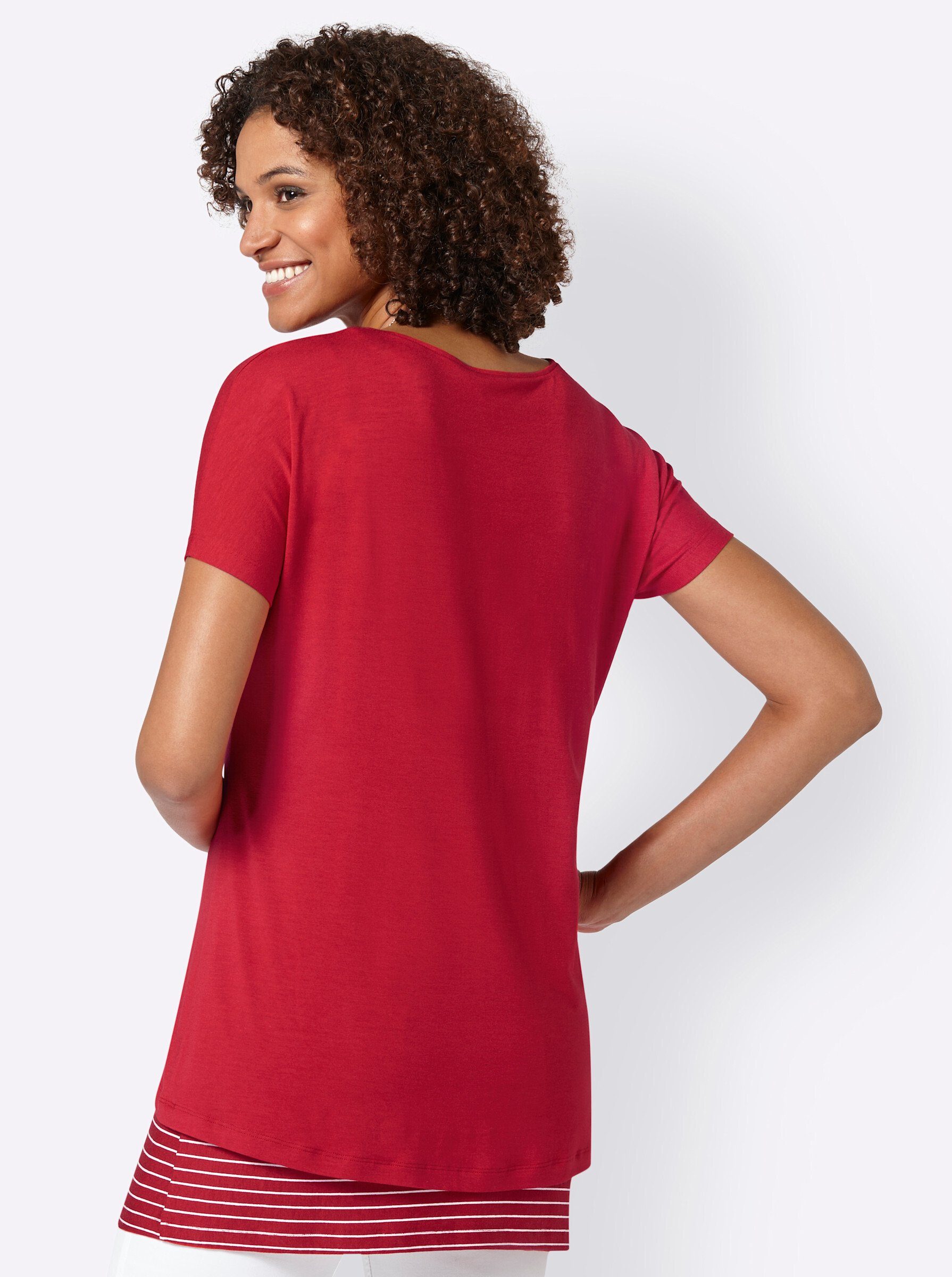 Casual Looks 2-in-1-Shirt "Shirt + Top", (1 tlg.) günstig online kaufen