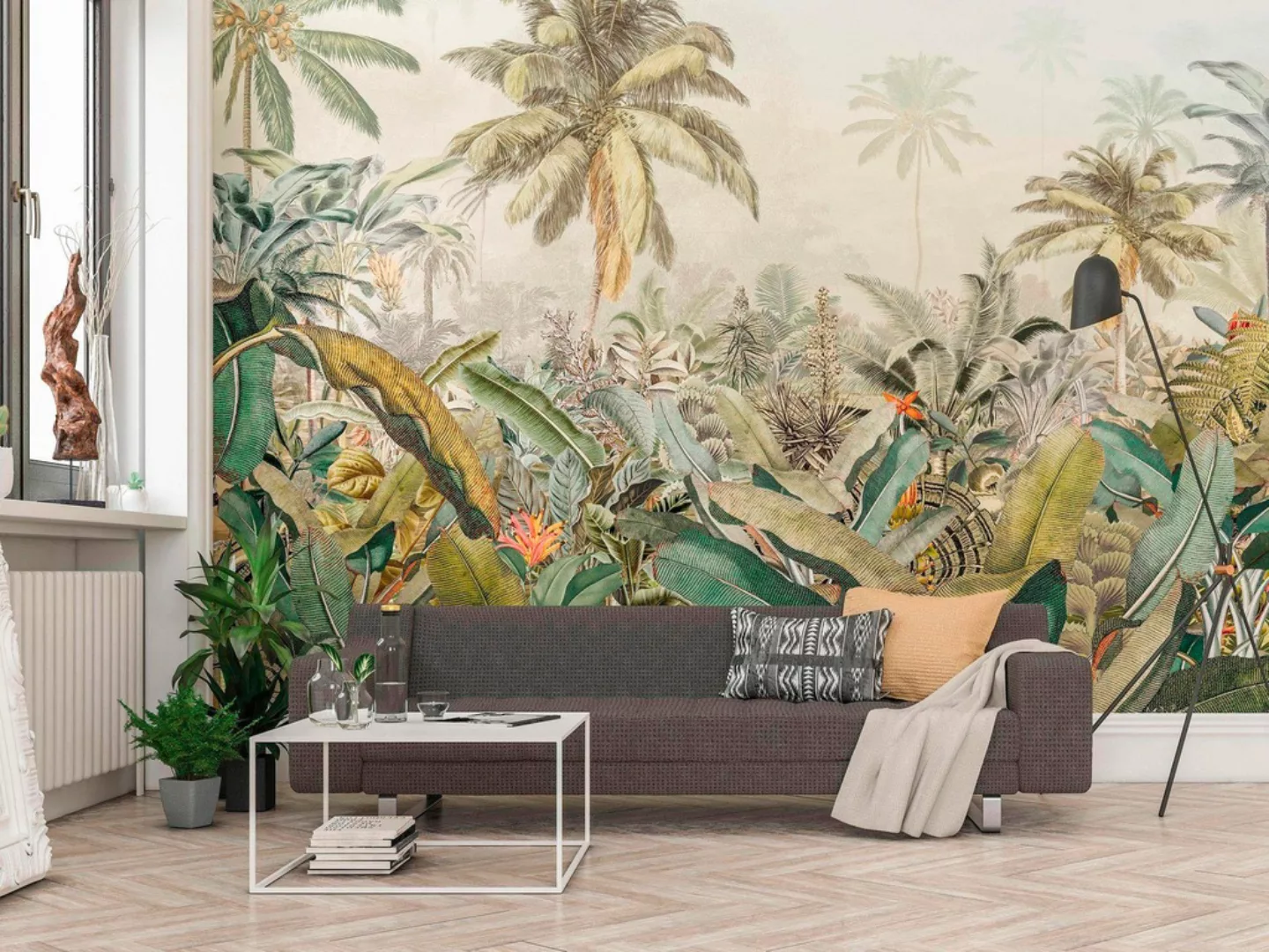 Komar Vliestapete »Vlies - Amazonia - Größe 368 x 248 cm«, bedruckt, Wohnzi günstig online kaufen