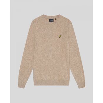 Lyle & Scott  Pullover KN2114V LAMBSWOOL BLEND CREW-X320 HERITAGE TAUPE günstig online kaufen