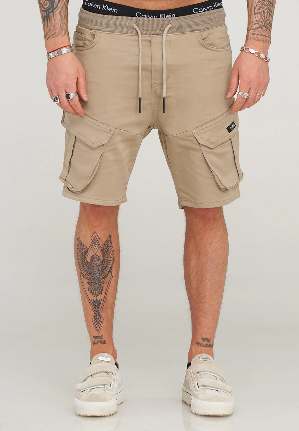behype Shorts "STANLAY", mit modischen Cargotaschen günstig online kaufen