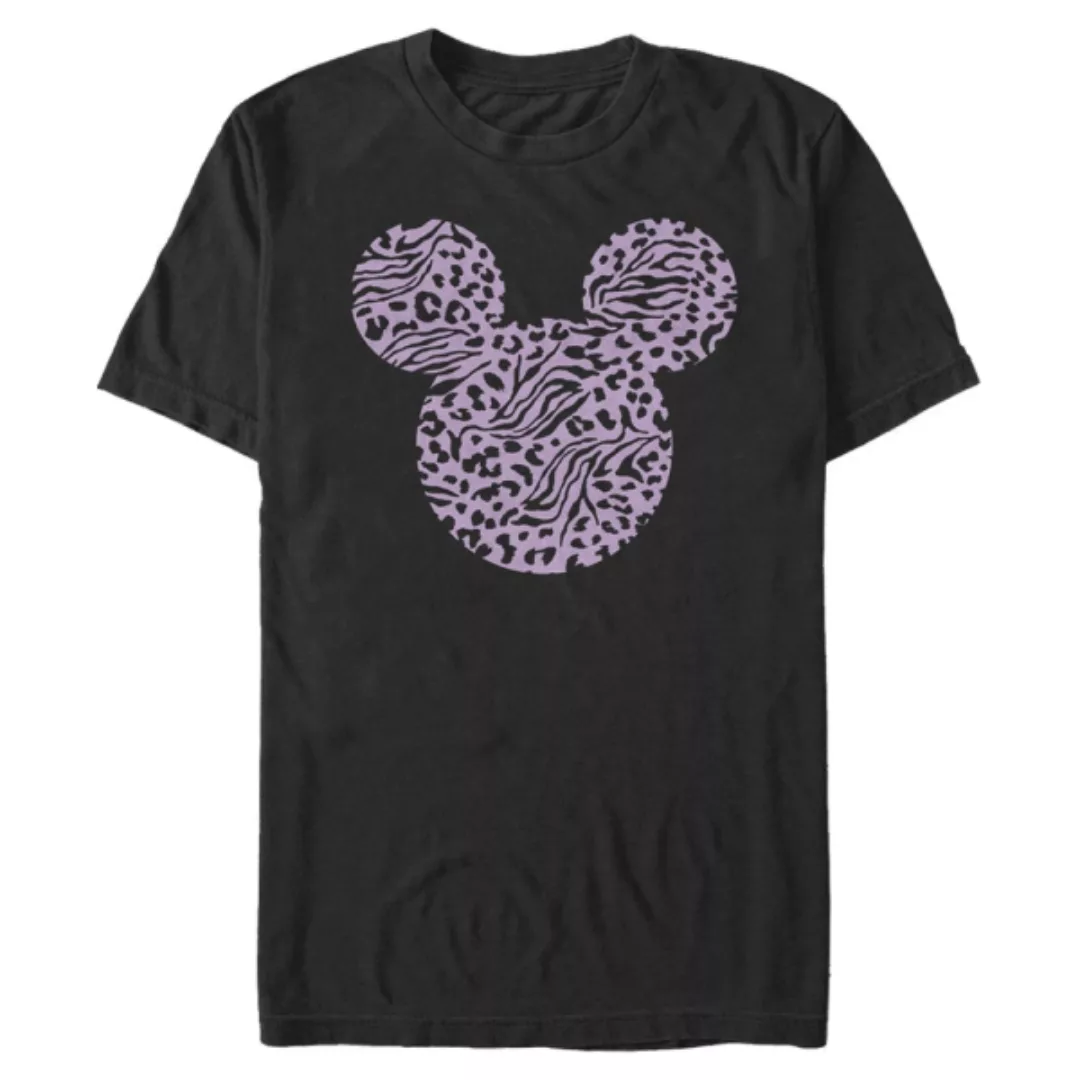 Disney - Micky Maus - Micky Maus Zebra Cheeta Fill - Männer T-Shirt günstig online kaufen