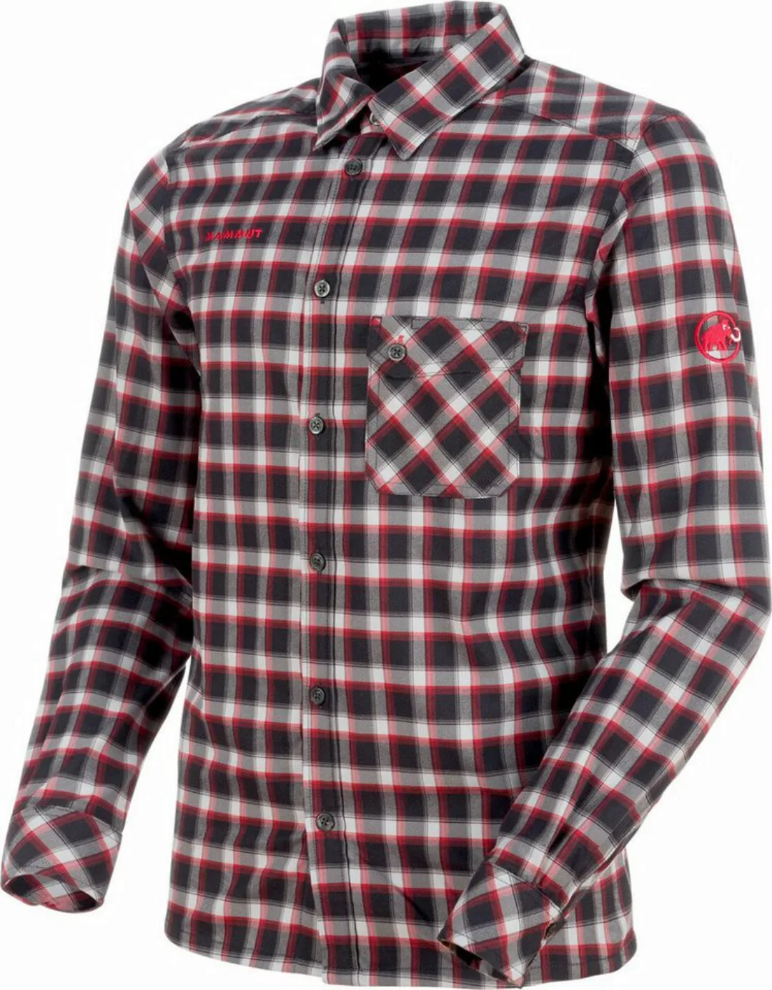 Mammut Outdoorhemd Belluno Tour Longsleeve Shirt Men PHANTOM-MAGMA günstig online kaufen