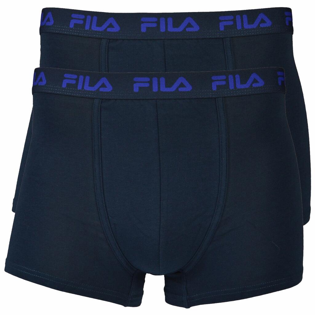 FILA Herren Boxer Shorts 2er Pack - Logobund, Urban, Cotton Stretch, einfar günstig online kaufen