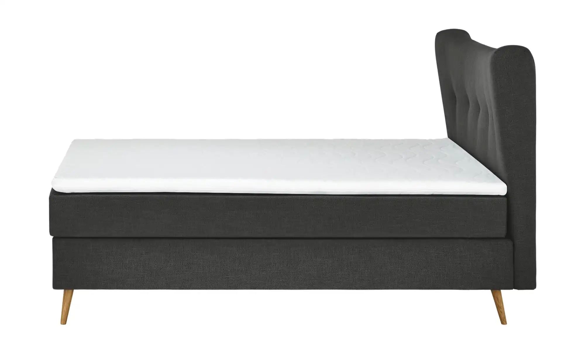 Boxspringbett  Ferill ¦ grau ¦ Maße (cm): B: 197 H: 122 Betten > Boxspringb günstig online kaufen