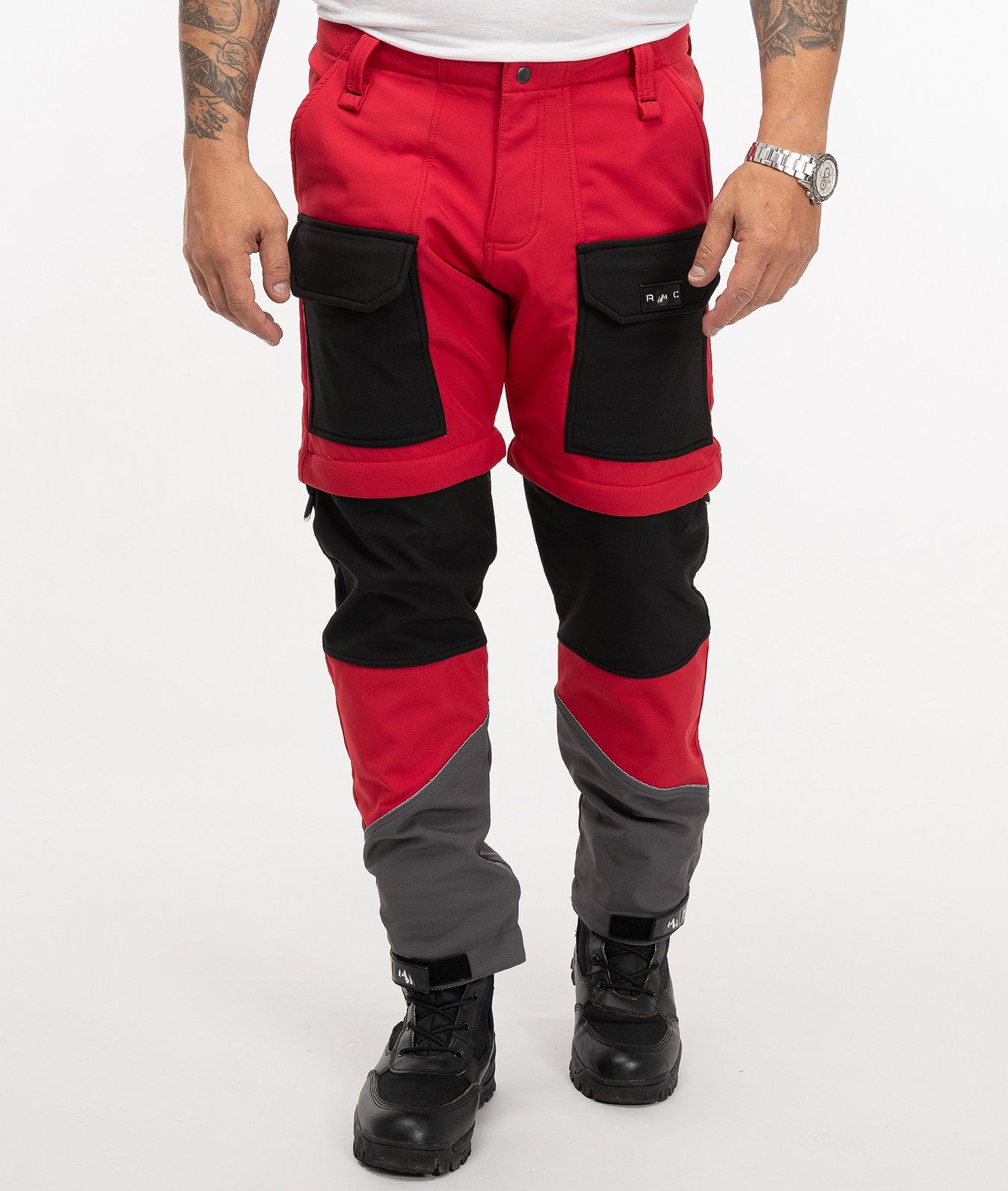 Rock Creek Softshellhose Herren Softshellhose Zipp-Off günstig online kaufen