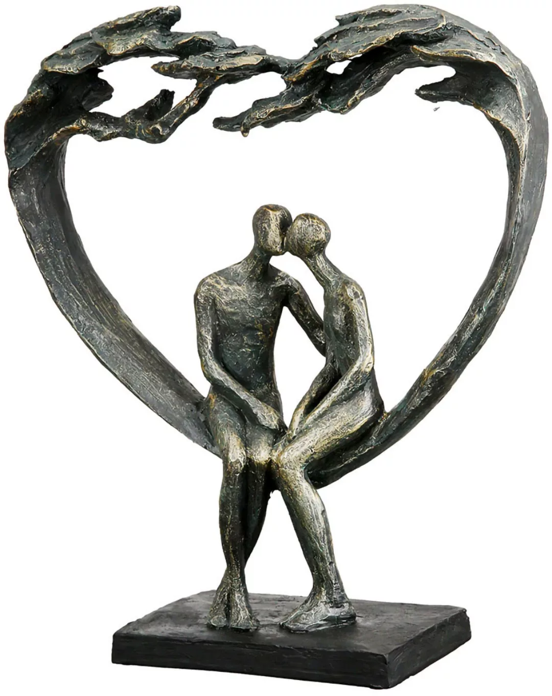 Casablanca by Gilde Dekofigur "Skulptur "Kiss under Tree"" günstig online kaufen