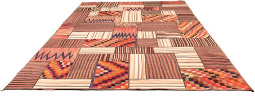 morgenland Teppich »Patchwork - 350 x 250 cm - mehrfarbig«, rechteckig, Woh günstig online kaufen