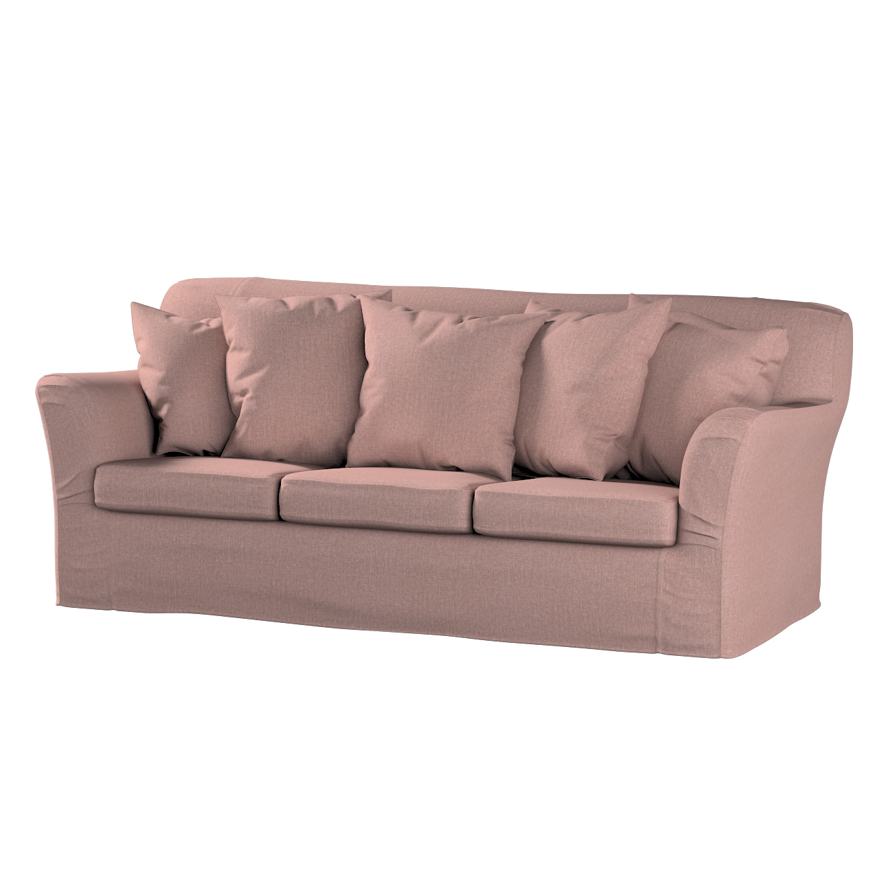 Bezug für Tomelilla 3-Sitzer Sofa nicht ausklappbar, altrosa, Sofahusse, To günstig online kaufen