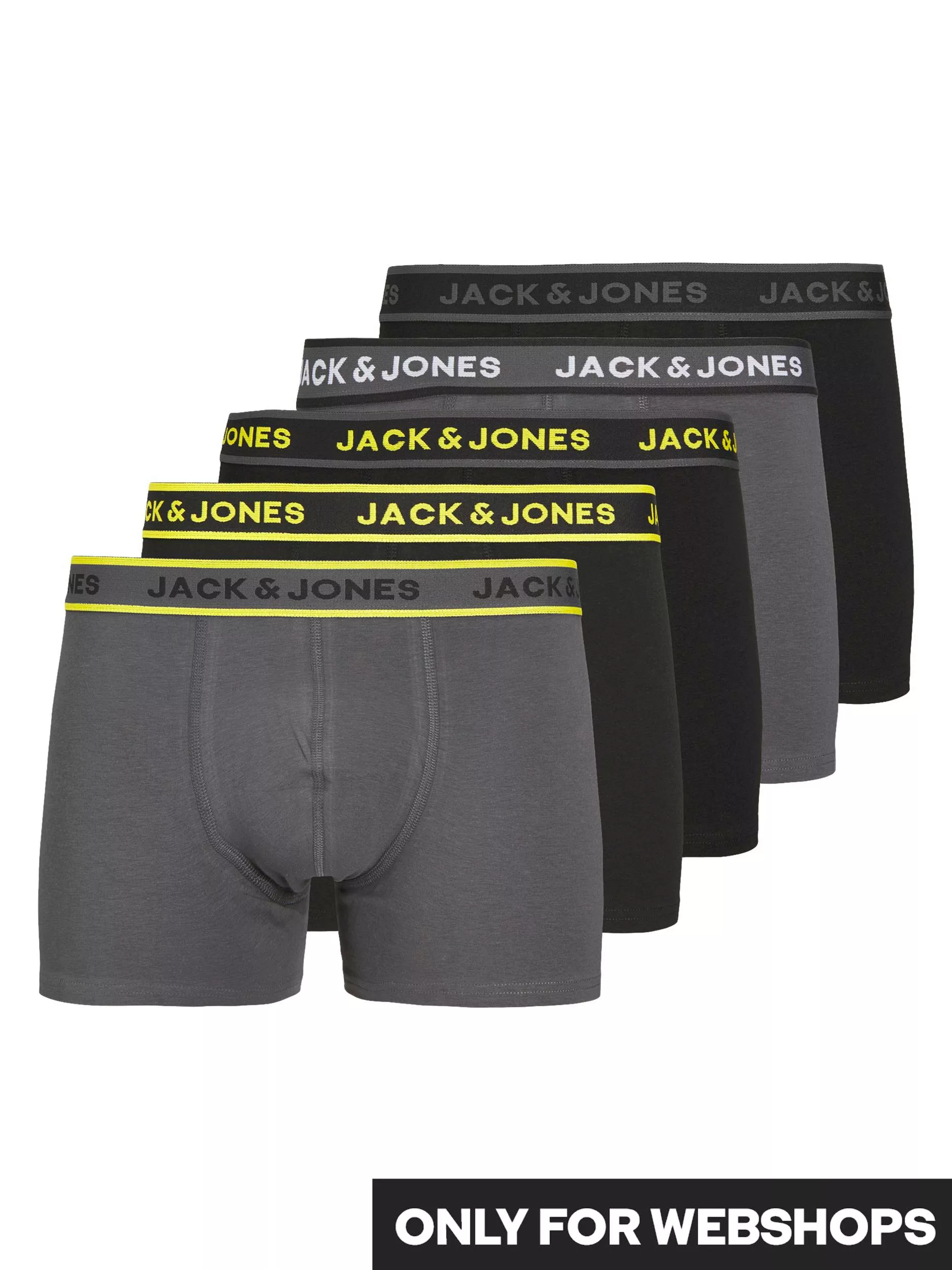 Jack & Jones Boxershorts "JACSPEED SOLID TRUNKS 5 PACK", (Packung, 5 St.) günstig online kaufen