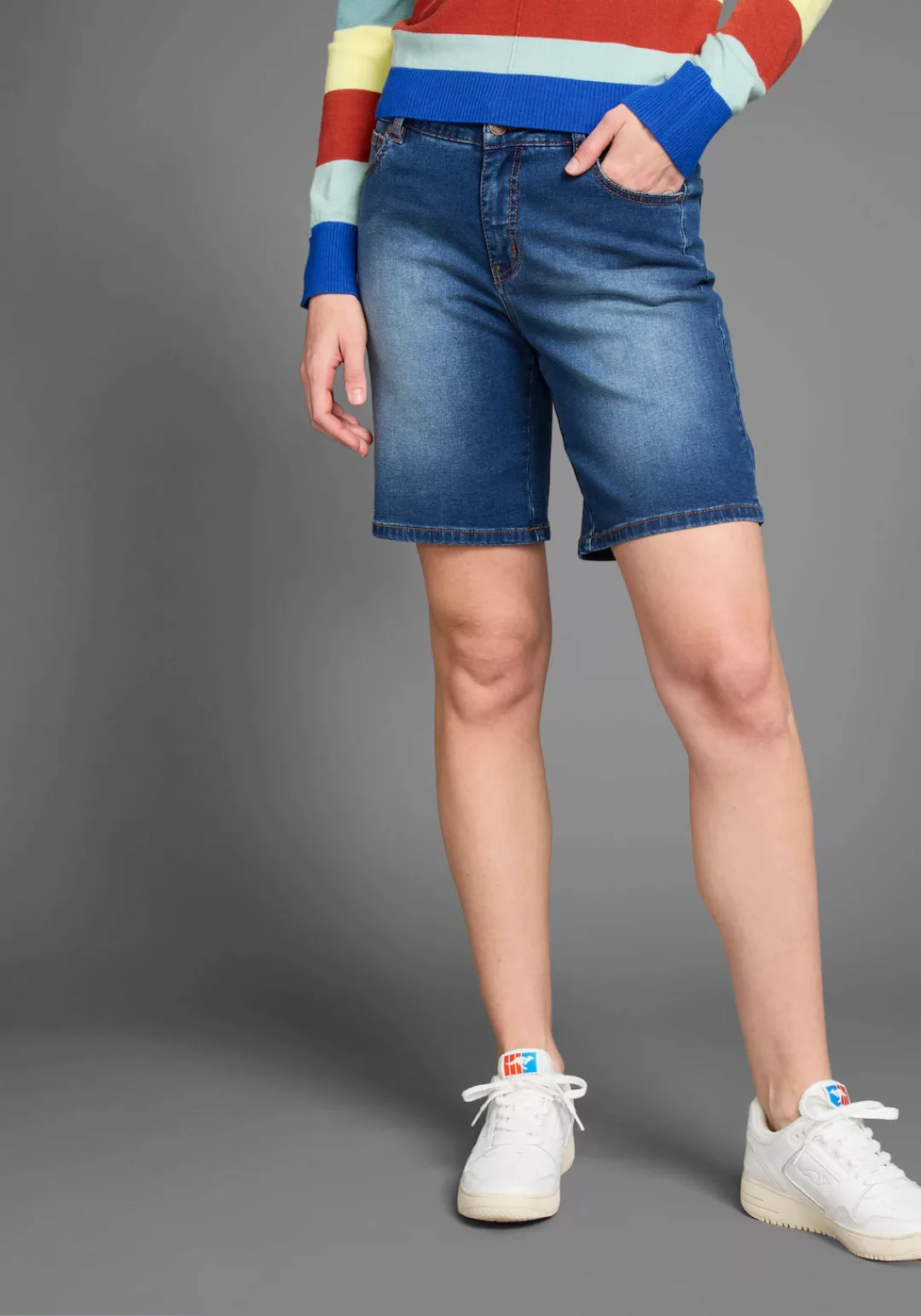 KangaROOS Jeansbermudas, High Waist günstig online kaufen