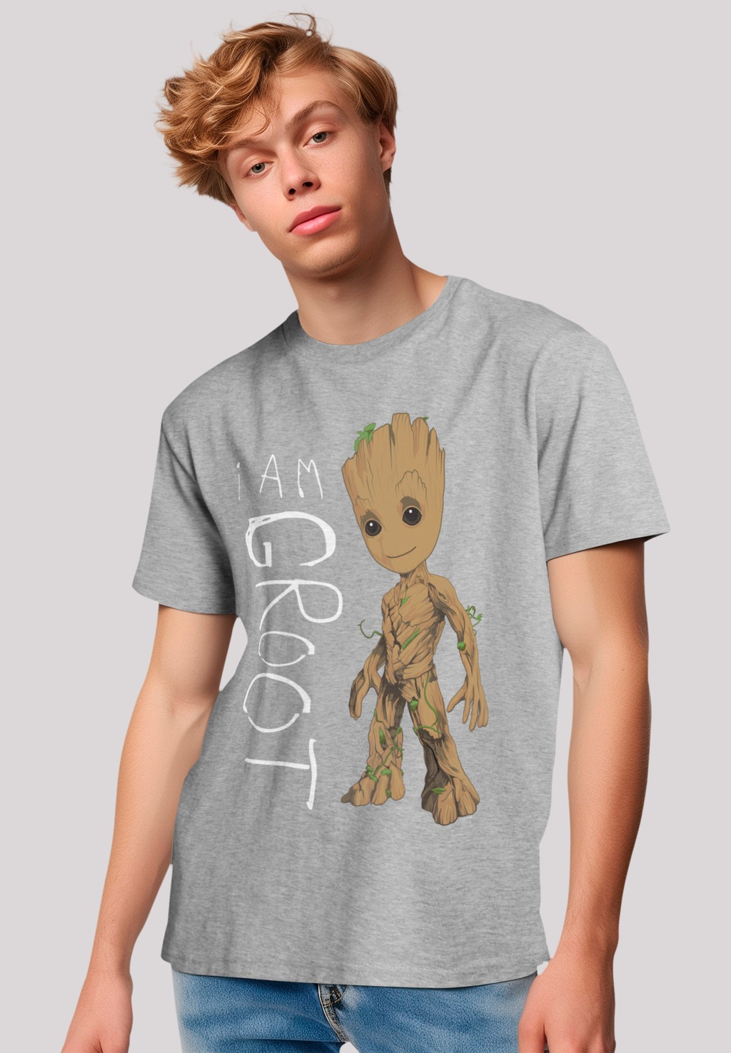 F4NT4STIC T-Shirt "Marvel Guardians of the Galaxy I am Groot", Premium Qual günstig online kaufen